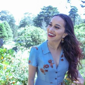 Cute floral summer dress